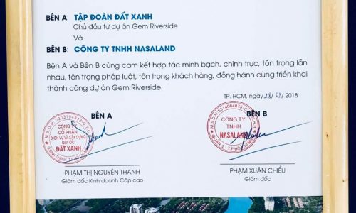 nasaland ky cam ket hop tac voi dat xanh nasaland ky cam ket hop tac voi dat xanh
