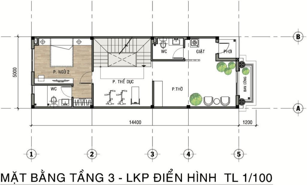 mặt bằng shophouse dự án tiến lộc garden