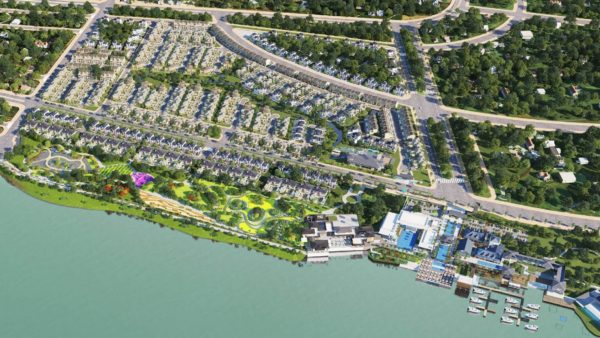 Phối cảnh dự án Swan Bay Đại Phước