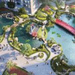 Cảnh quan nội khu theo phong cách Nhật - Mở bán The Origami