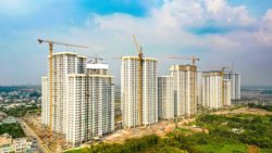 Tiến độ xây dựng The Rainbow tháng 1/2020