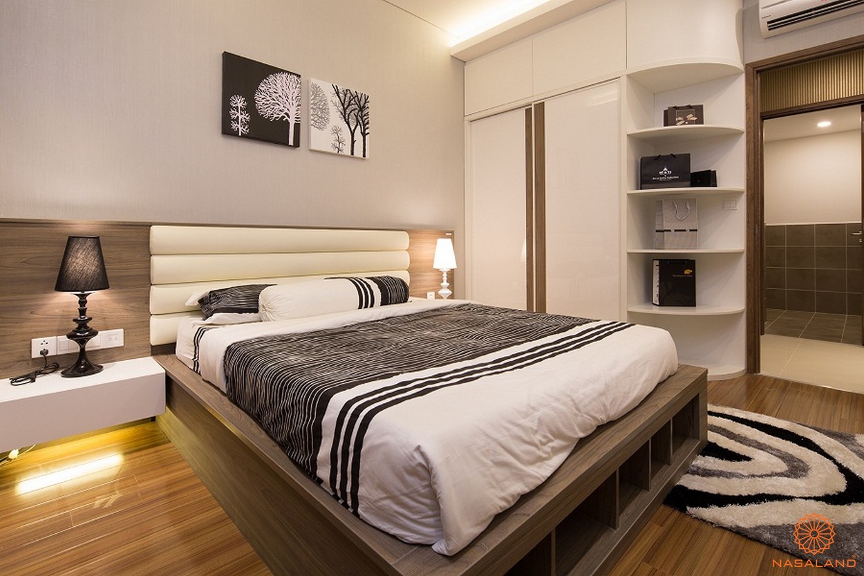 Nhà mẫu phòng ngủ điển hình tại căn hộ chung cư Thảo Điền Pearl Quận 2