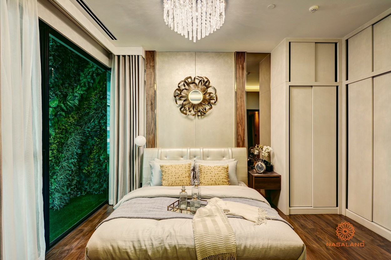 Thiết kế phòng ngủ tại dự án căn hộ D'Edge Thảo Điền quận 2