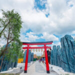 Tổng thể vườn Nhật thuộc nội khu dự án Origami - dành riêng cho cư dân sở hữu căn hộ Origami