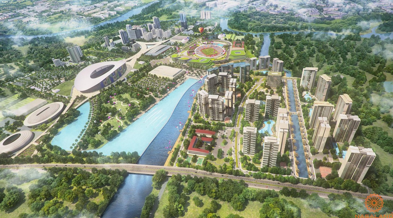 Phối cảnh dự án Saigon Sport City quận 2
