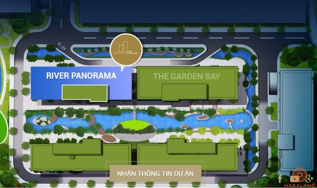 Mặt bằng tổng thể dự án căn hộ River Panorama quận 7