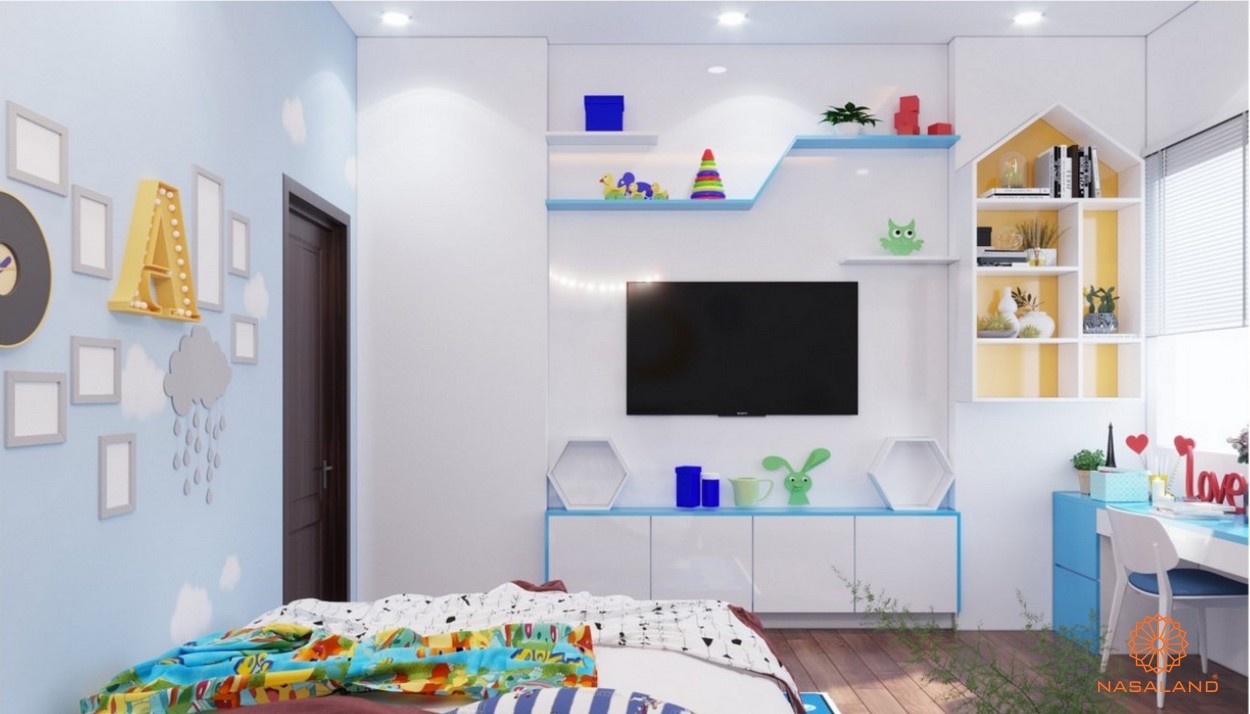 Nhà mẫu dự án căn hộ Dragon Riverside City quận 5 - phòng ngủ trẻ em