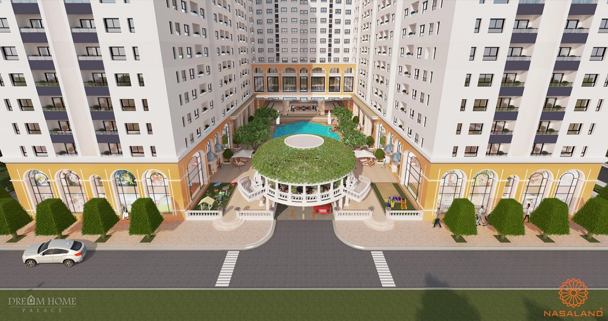 Phối cảnh tổng thể dự án căn hộ Dream Home Palace quận 8