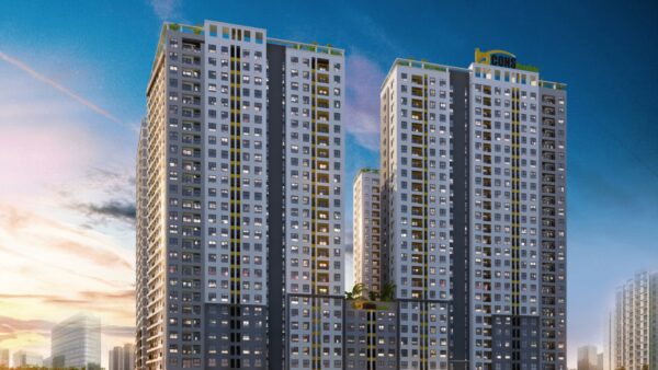 Phối cảnh dự án căn hộ chung cư Bcons Garden Bình Dương