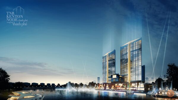 Phối cảnh tổng thể dự án căn hộ TNR Kenton Node quận 7