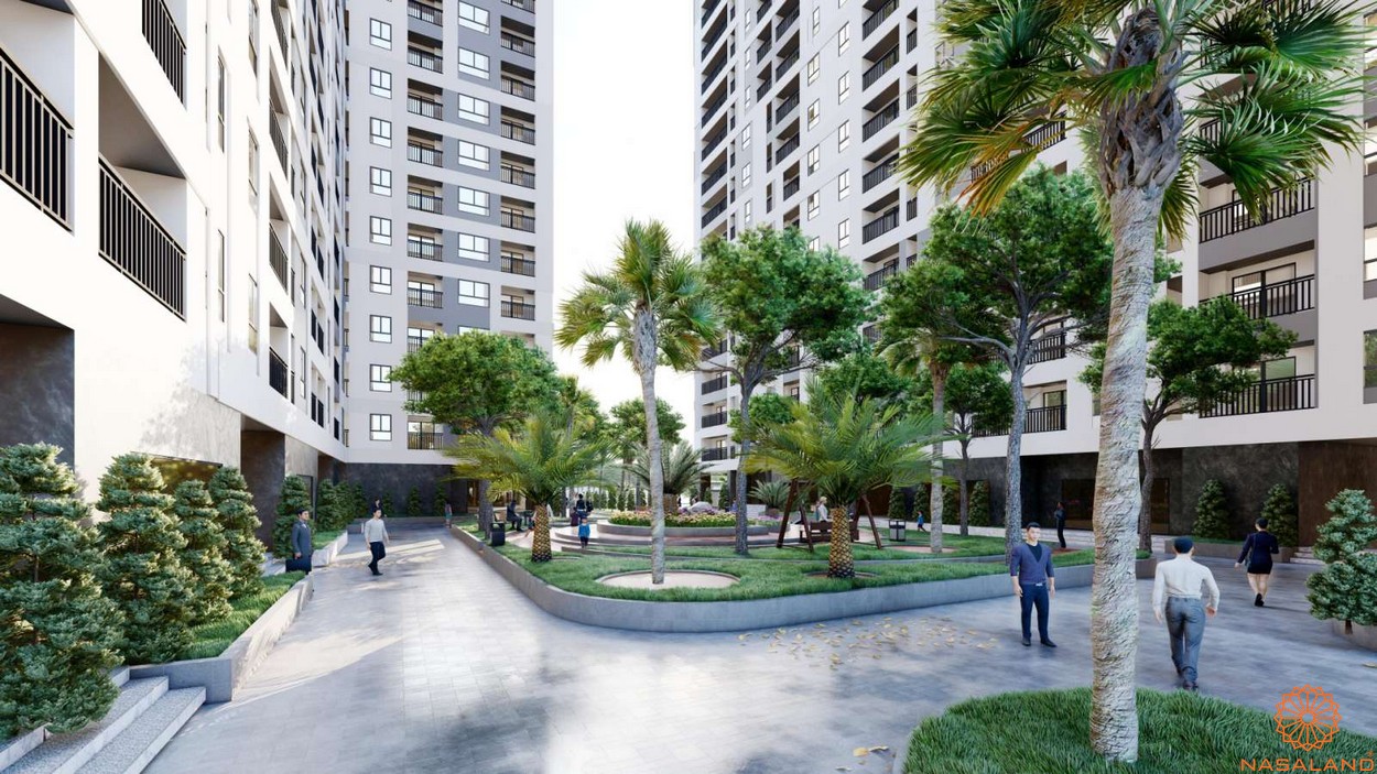 Tiện ích dự án căn hộ Parkview Apartment Bình Dương - công viên nội khu