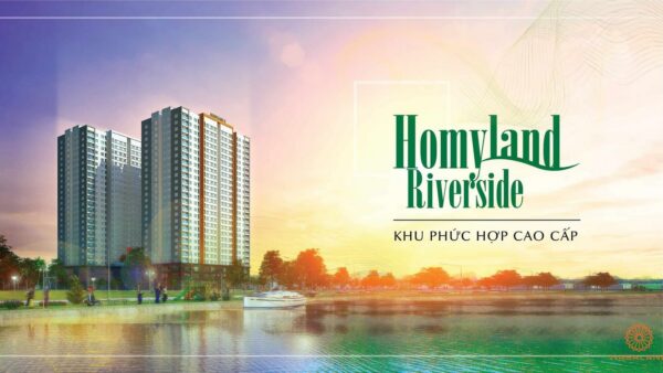 Phối cảnh tổng thể dự án căn hộ Homyland Riverside quận 2