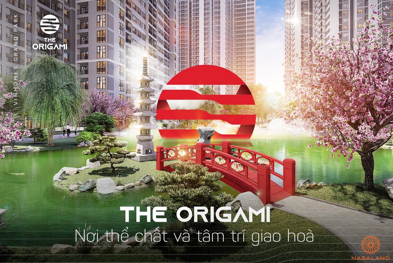 The Origami Park quận 9 - Cầu gỗ đỏ