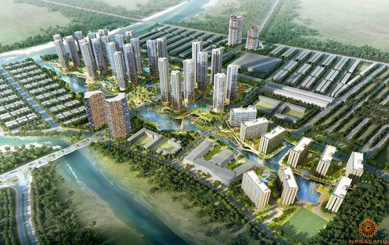 Phối cảnh dự án - Lễ khởi công dự án Khu đô thị Sài Gòn Bình An quận 2