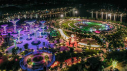 Quang cảnh Vinhomes Grand Park buổi đêm