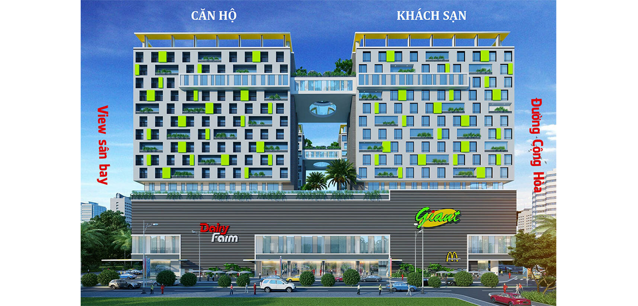 Republic Plaza là dự án căn hộ cao cấp quận Tân Bình tích hợp với khách sạn trung tâm thương mại