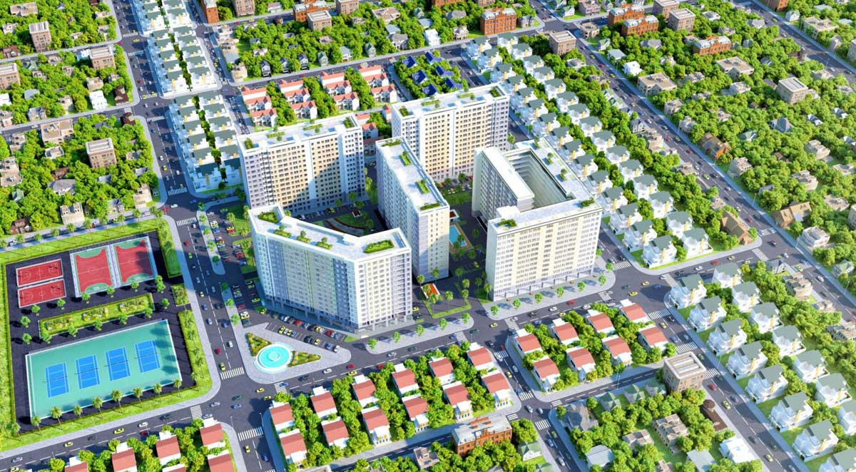 Green Town Bình Tân mang đến một cuộc sống xanh cho cư dân