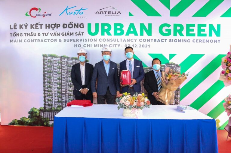 Lễ ký kết hợp đồng Urban Green