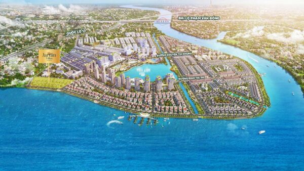 Phối cảnh khu biệt thự Jardin Villas