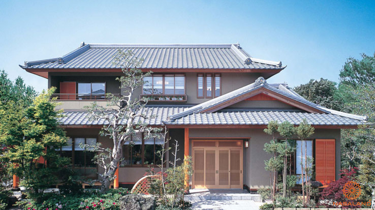 Mẫu thiết kế biệt thự đơn lập mang phong cách Nhật Bản