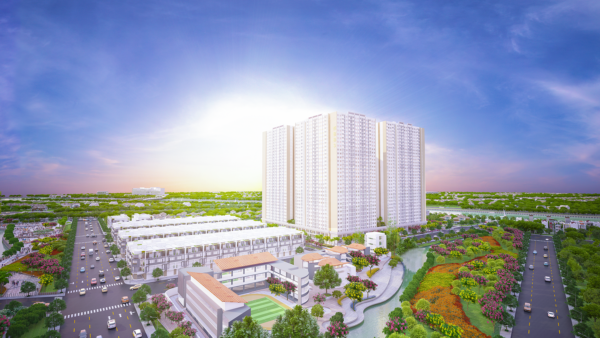 Phối cảnh căn hộ Asahi Towers quận 8