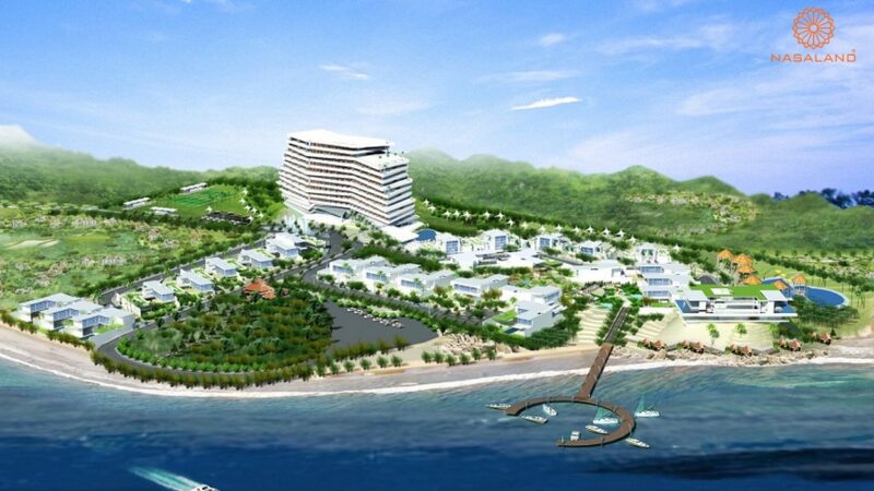 Phối cảnh dự án khu du lịch Hồng Quang Long Hải Bà Rịa - Vũng Tàu
