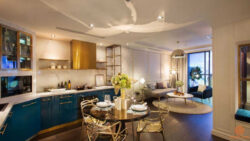 Nhà mẫu Chí Linh Center Vũng Tàu phối cảnh phòng khách