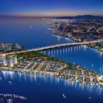Phối cảnh dự án Khu đô thị phố biển Marine City do chủ đầu tư Chí Linh Center Vũng Tàu đồng thi công