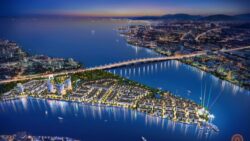 Phối cảnh dự án Khu đô thị phố biển Marine City do chủ đầu tư Chí Linh Center Vũng Tàu đồng thi công