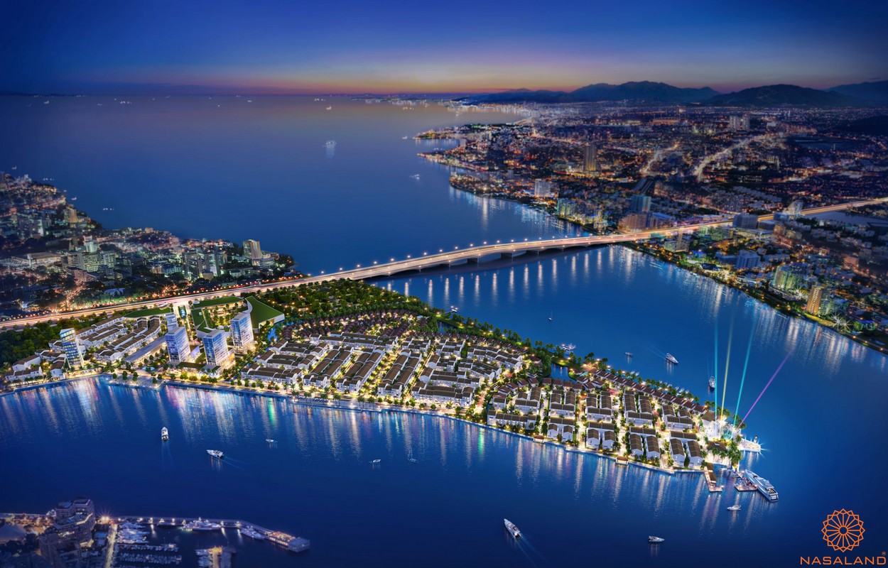Phối cảnh dự án Khu đô thị phố biển Marine City do chủ đầu tư Chí Linh Center Vũng Tàu đồng thi công
