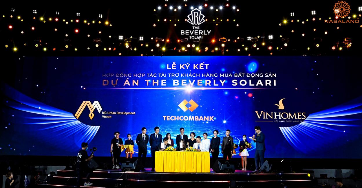 Techcombank là một trong những ngân hàng cho vay mua The Beverly Solari