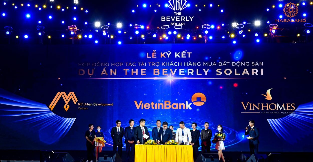 Vietinbank là một trong những ngân hàng cho vay mua The Beverly Solari