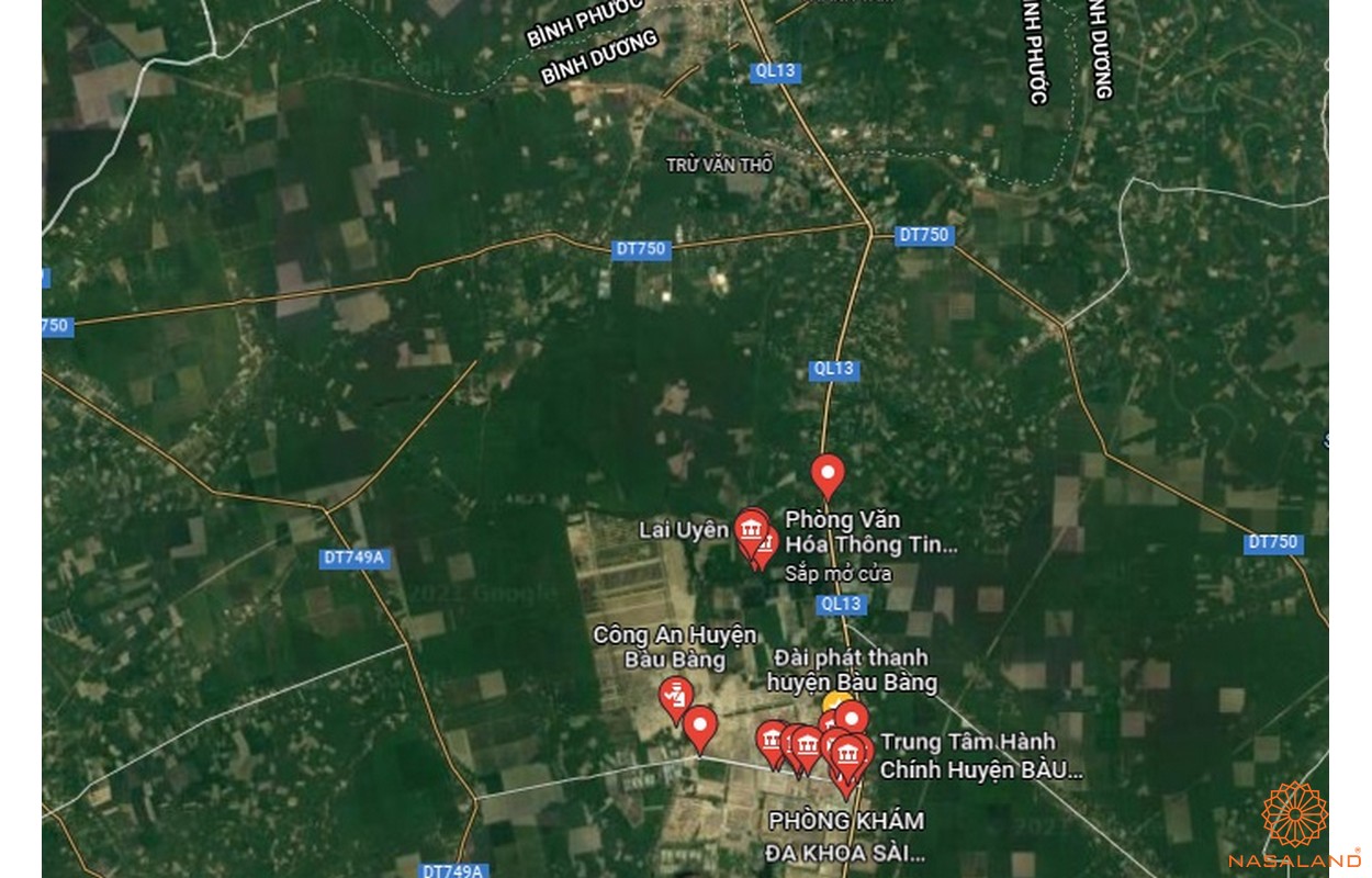 Bản đồ quy hoạch sử dụng đất Huyện Bàu Bàng mới nhất: \