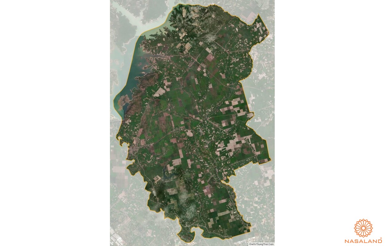 Quy hoạch sử dụng đất huyện Dầu Tiếng - Bản đồ vệ tinh huyện Dầu Tiếng