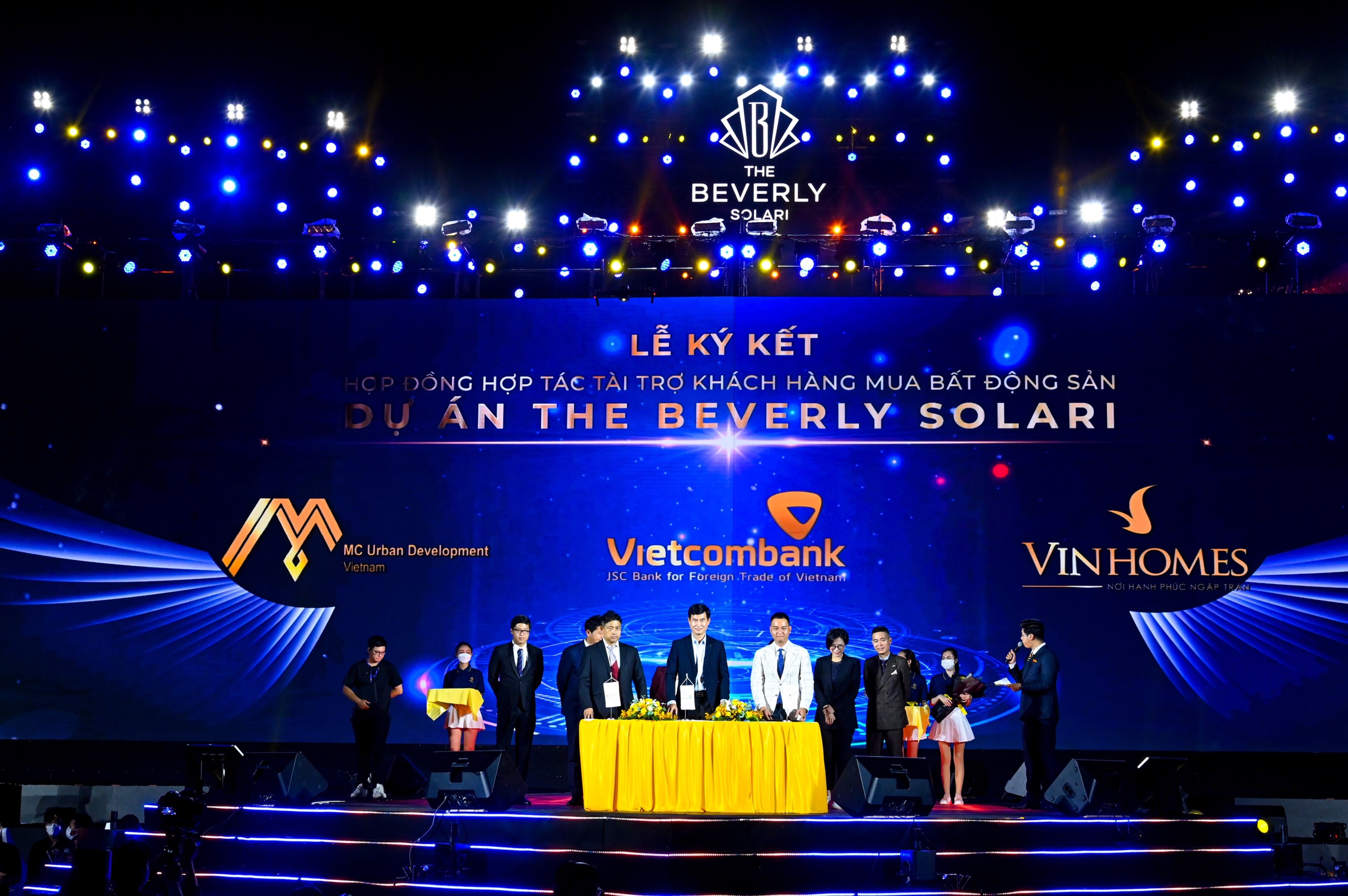 Ngân hàng Vietcombank ký kết hợp tác với dự án The Beverly Solari