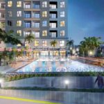 Tiện ích nội khu dự án với hồ bơi chuẩn Olympic