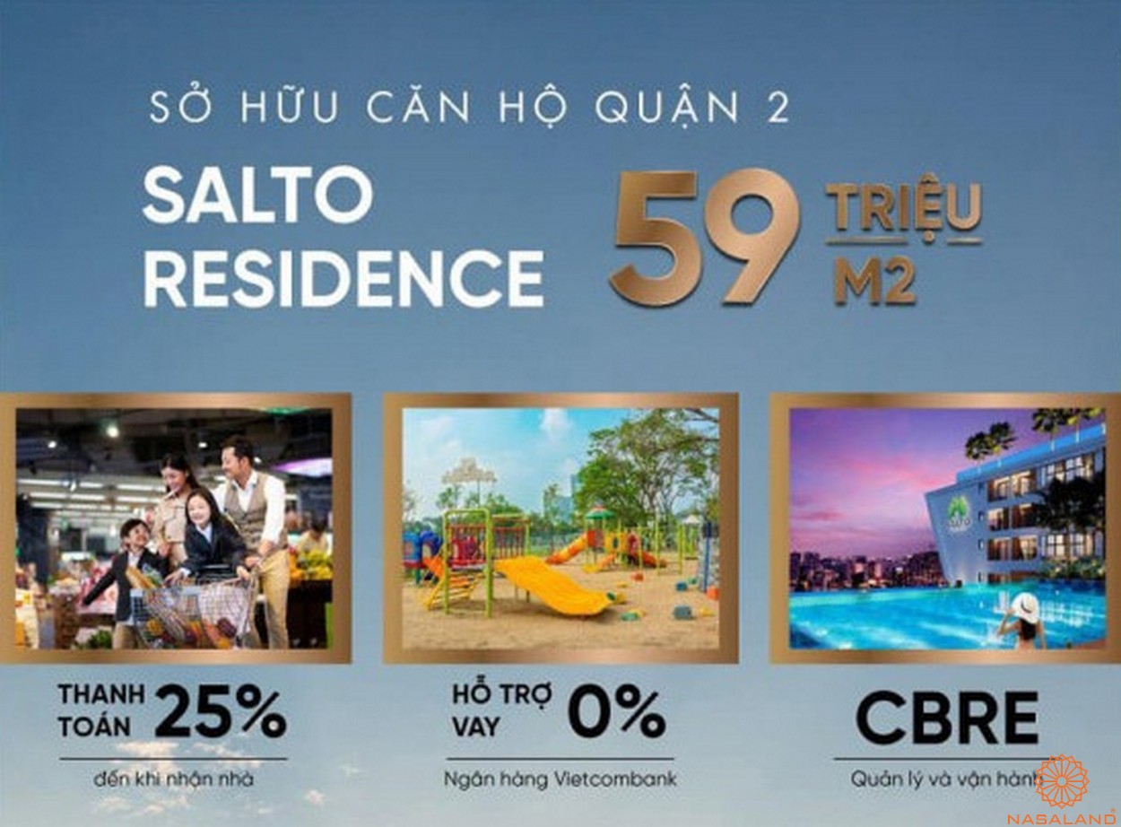 Thông tin giá bán Salto Residence mới nhất