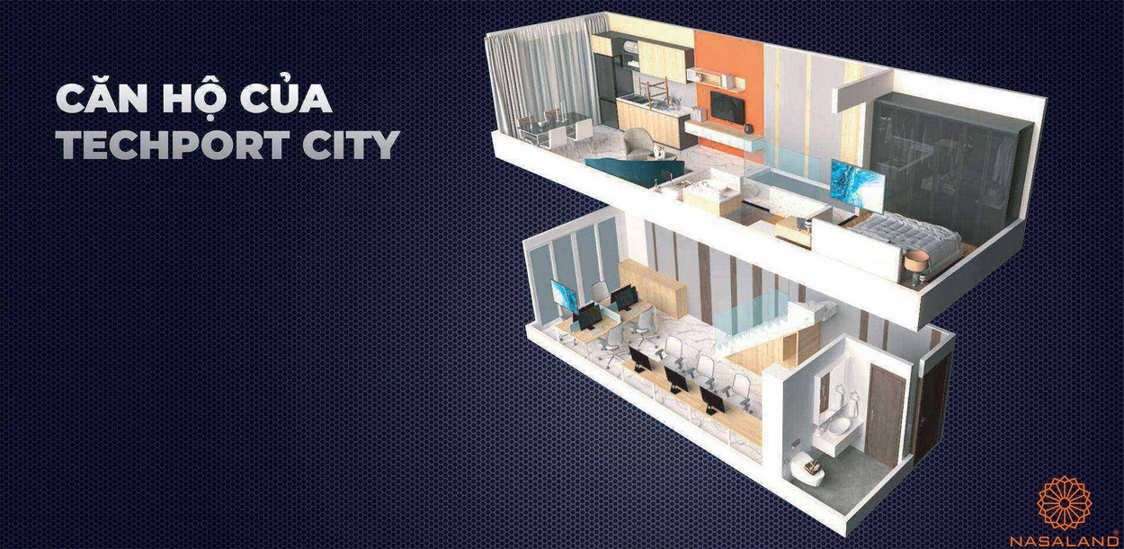 Thiết kế căn hộ khu phức hợp văn phòng TechPort City