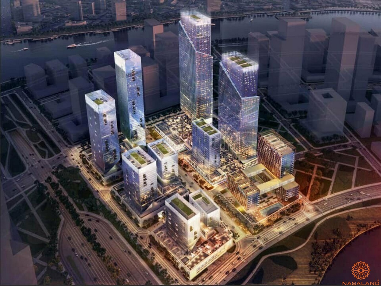 Phối cảnh dự án Lotte Eco Smart City