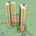 Mặt bằng Picity Sky Park Dĩ An - mô hình quy hoạch