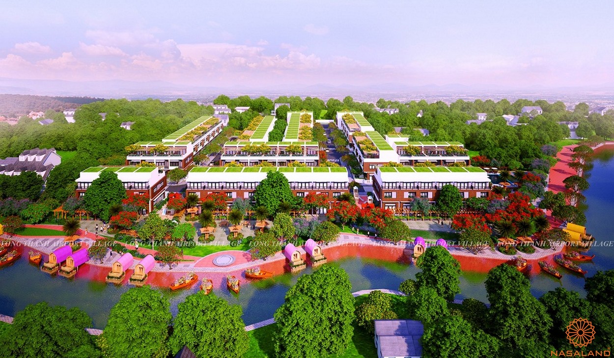 Phối cảnh dự án Long Thành Airport Village - đất nền Phước Bình Đồng Nai