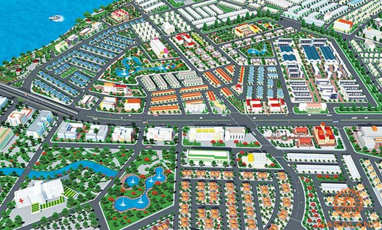 Phối cảnh toàn dự án Biên Hòa Golden Town - đất nền Thành phố Biên Hòa