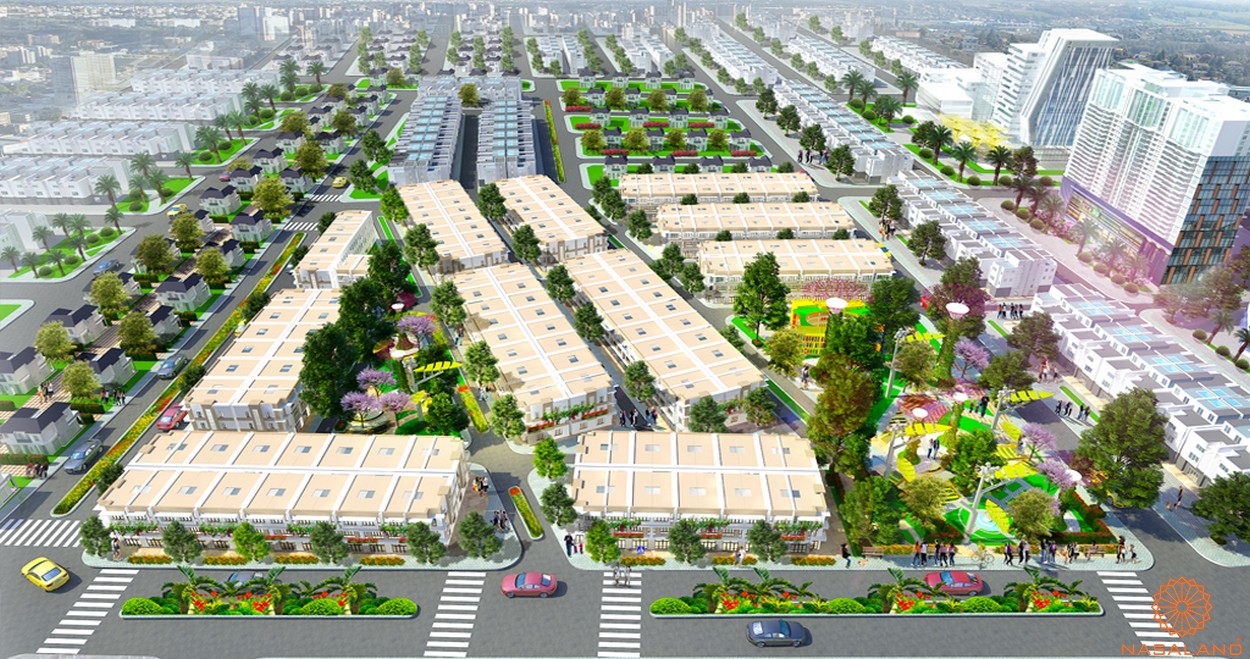 Phối cảnh dự án Eco Town Long Thành