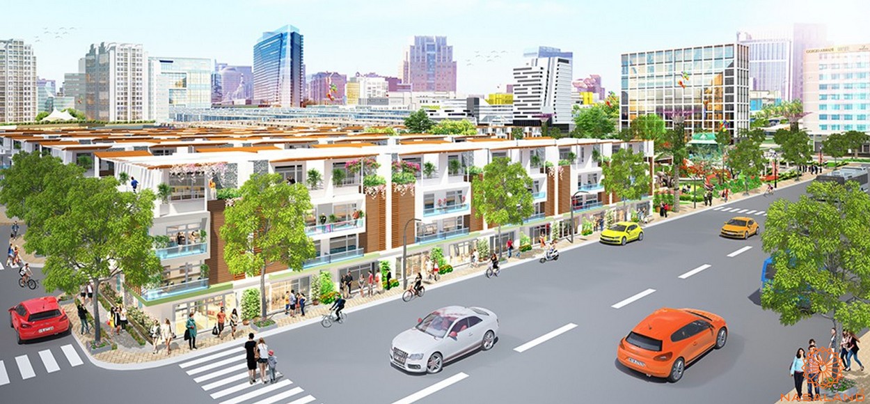Khu thương mại dự án Eco Town Long Thành