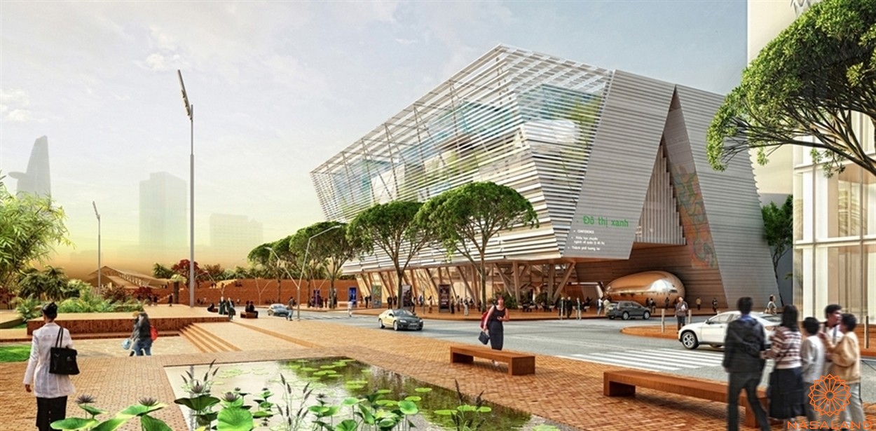 Thiết kế nội khu và nhà mẫu Eco Smart City vô cùng đẳng cấp