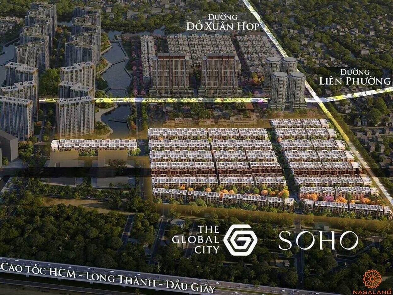 Quy mô xây dựng tại Soho Global City - tiến độ Soho Global City