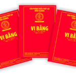 Vi bằng là văn bản ghi lại những sự việc, sự kiện thực tế do Thừa phát lại chứng kiến