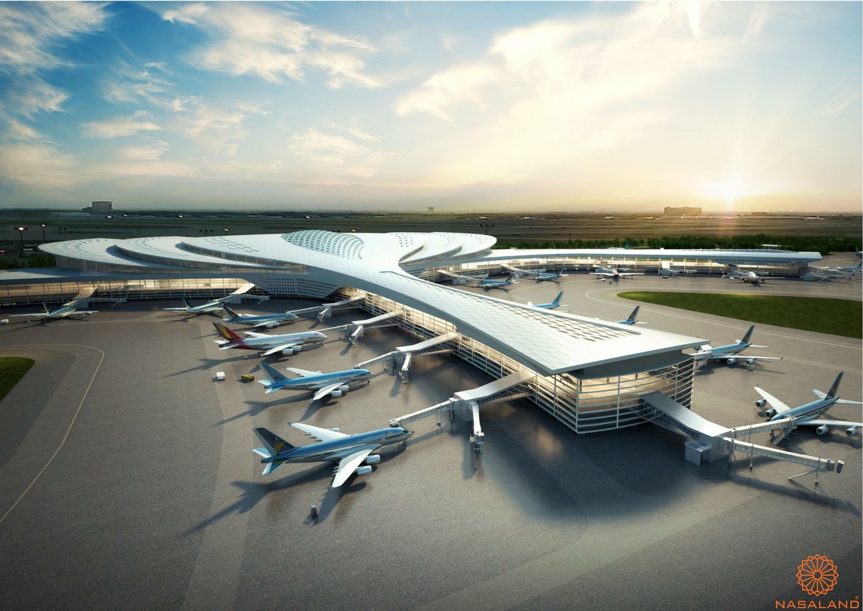 Sân bay Long Thành đang được triển khai xây dựng liền kề Vinhomes Nhơn Trạch