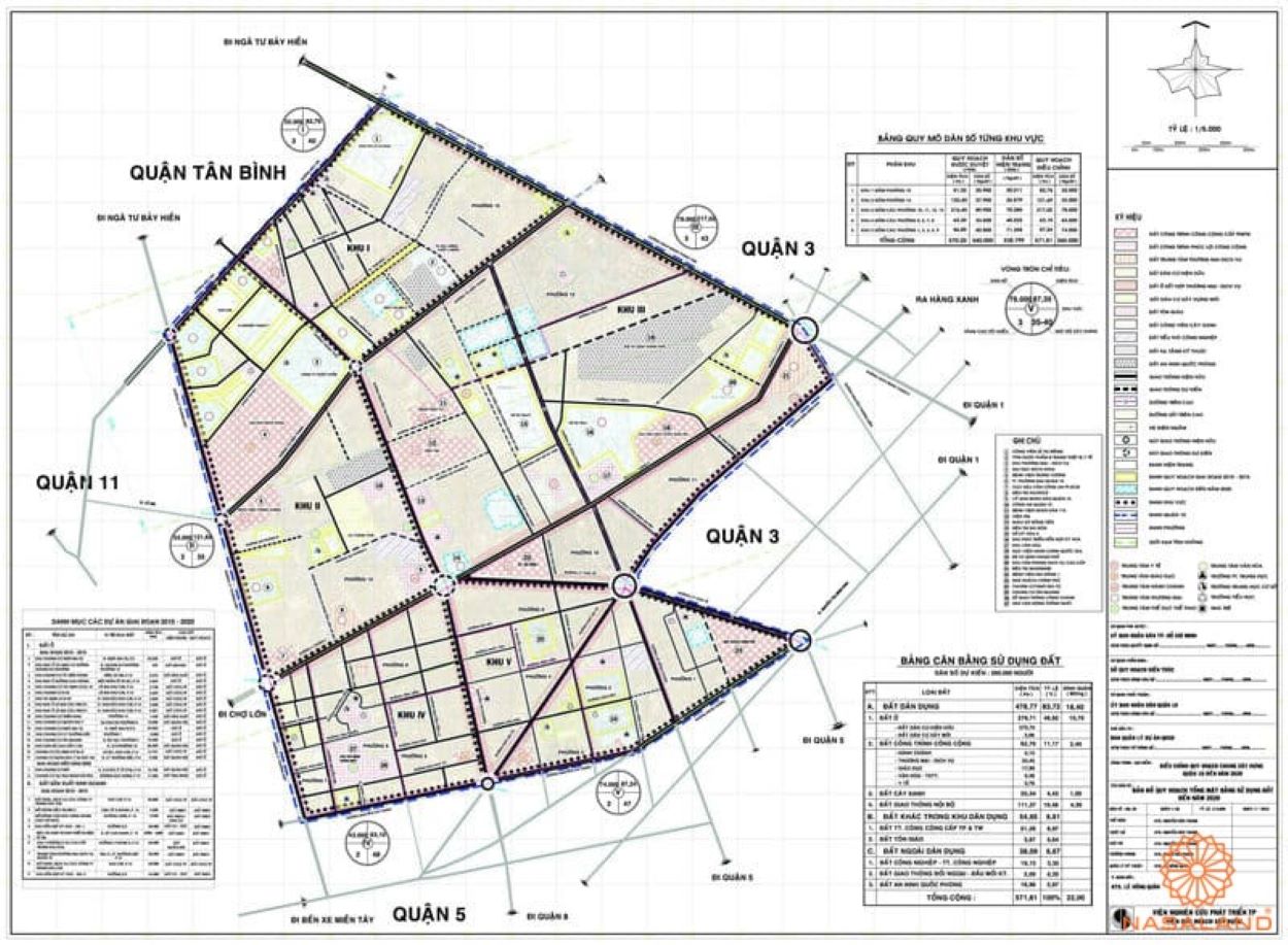 Bản đồ quy hoạch chi tiết Quận 10
