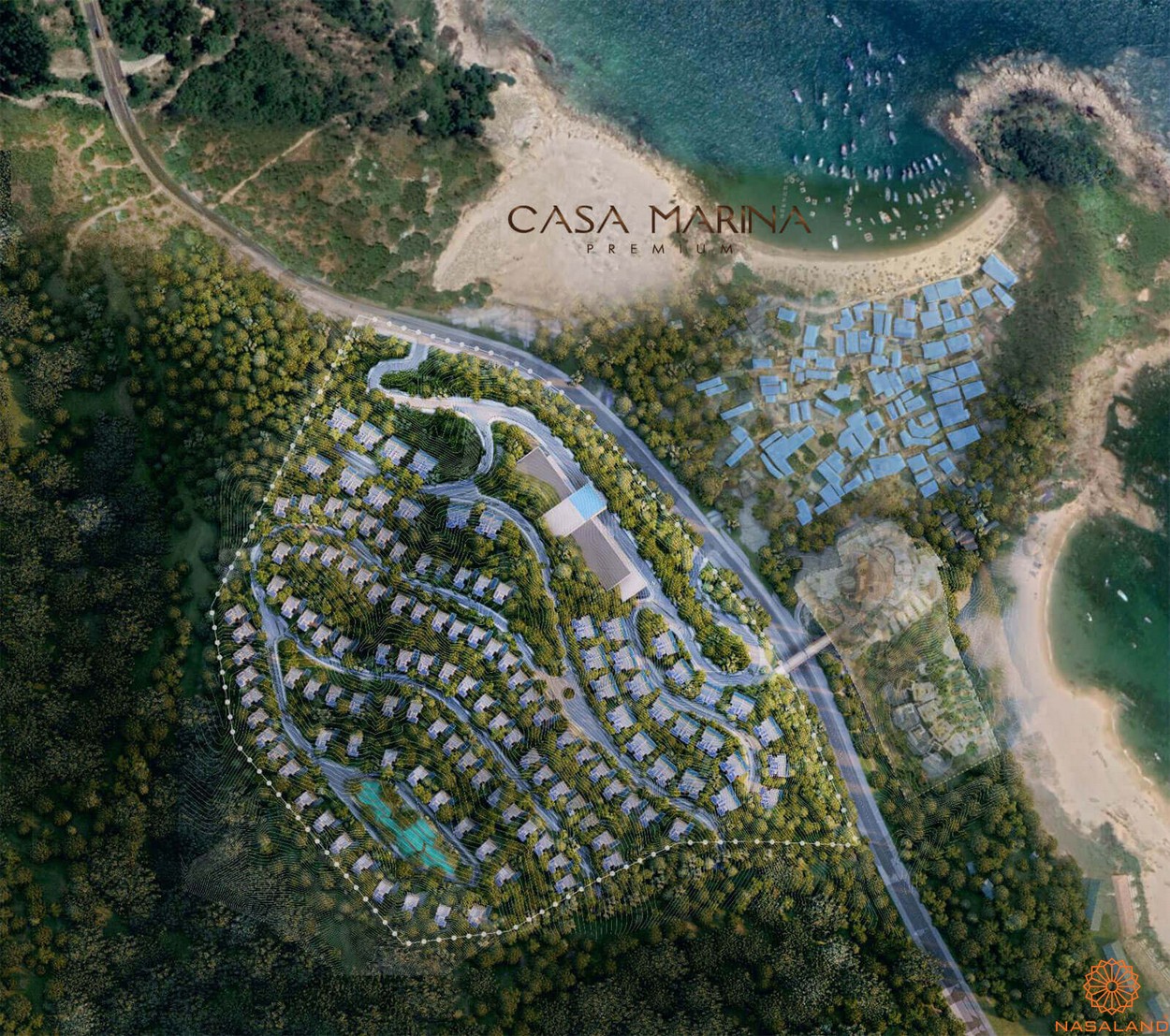 Phối cảnh Biệt thự Casa Marina Premium Quy Nhơn